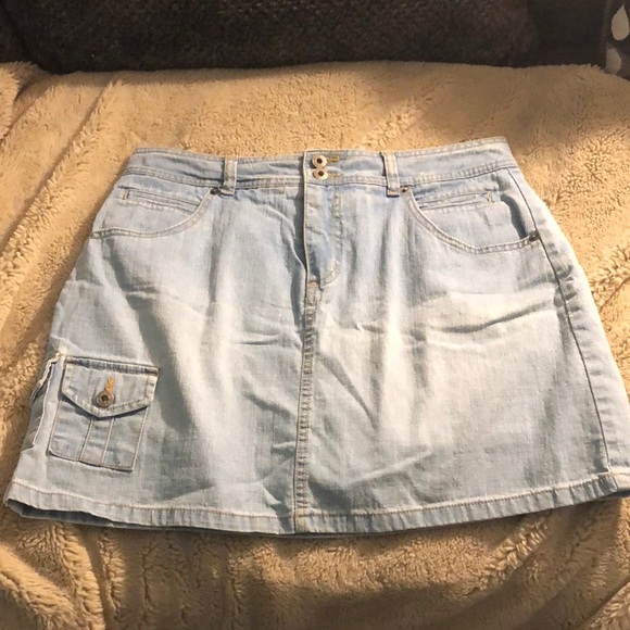 🔹4 for $30 Gloria Vanderbilt Denim Skort, size 8 - Picture 1 of 9
